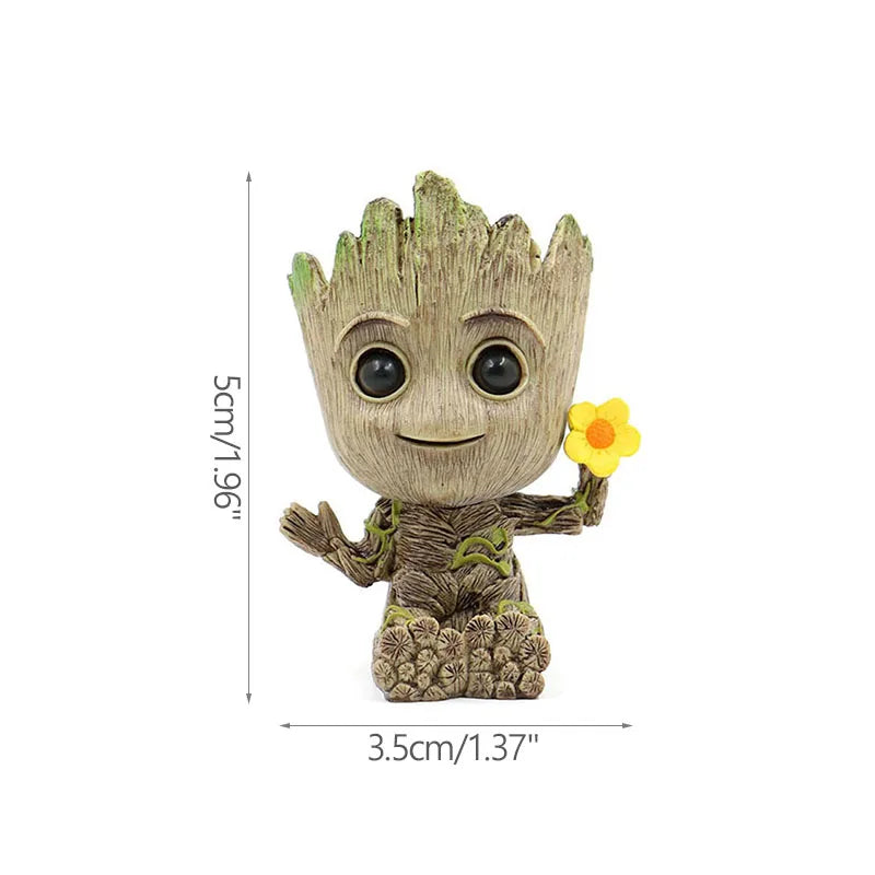 Groot Cartoon Kruka - Dekoration för Hem & Kontor