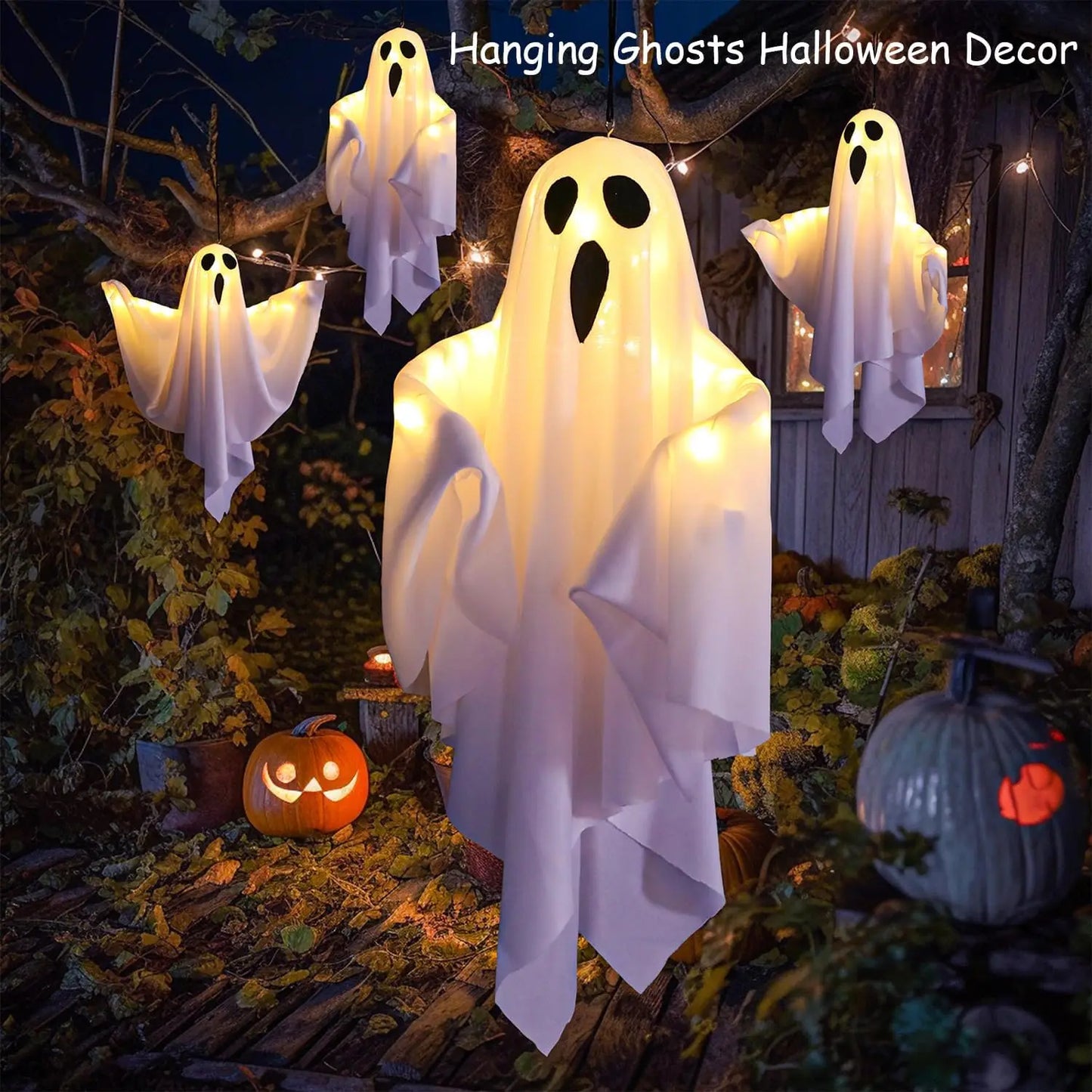 Halloween dekoration - Hängande spöke