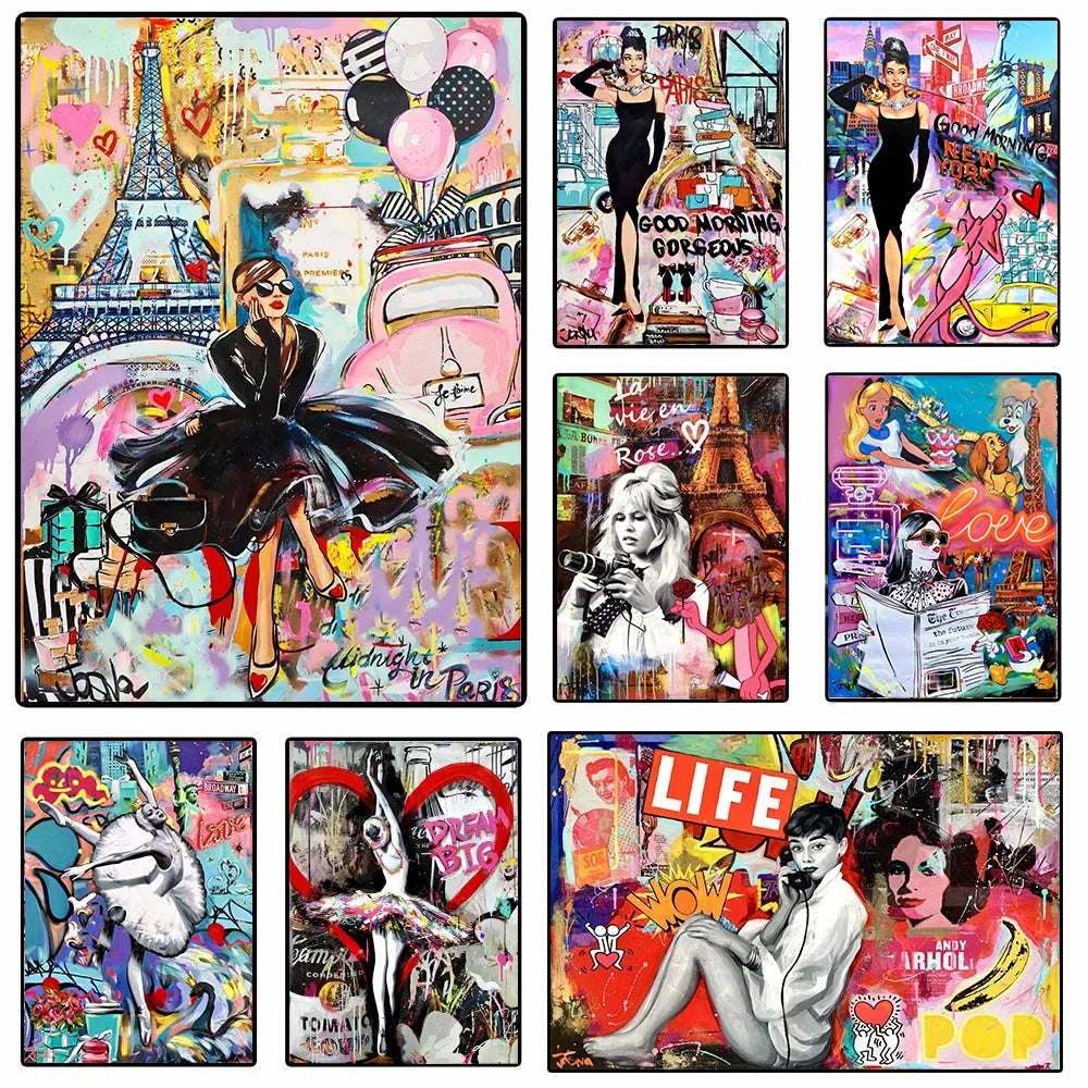 Graffiti Pop Art Poster