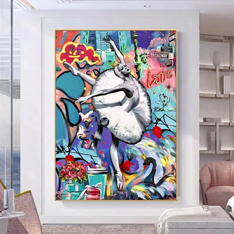 Graffiti Pop Art Poster
