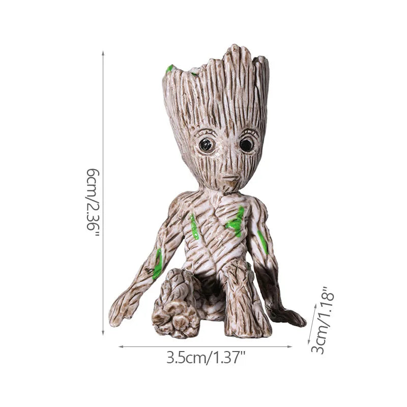 Groot Cartoon Kruka - Dekoration för Hem & Kontor