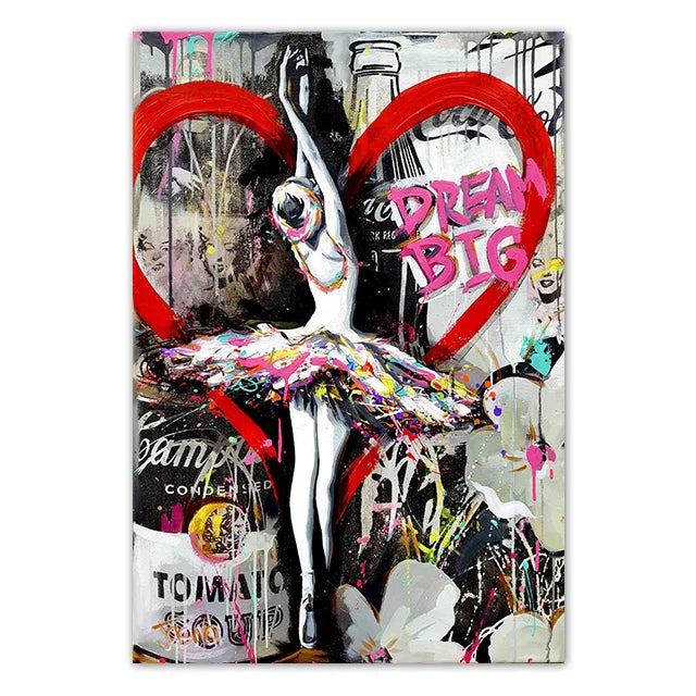 Graffiti Pop Art Poster