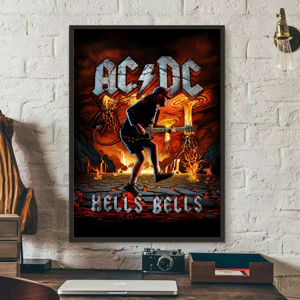 AC/DC Rock Band Poster