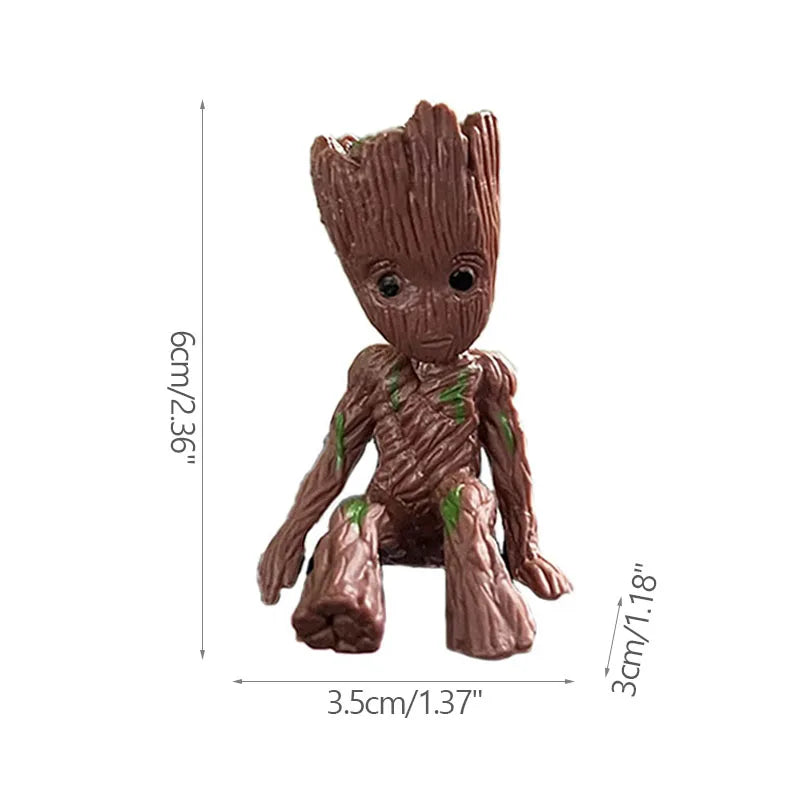 Groot Cartoon Kruka - Dekoration för Hem & Kontor