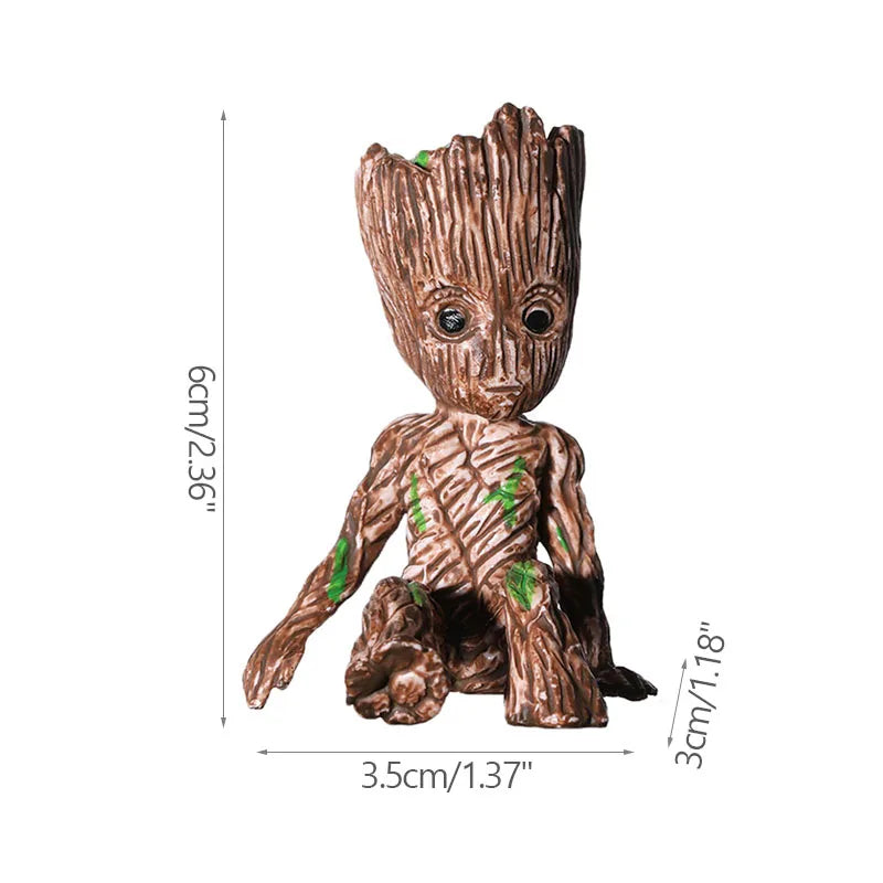 Groot Cartoon Kruka - Dekoration för Hem & Kontor