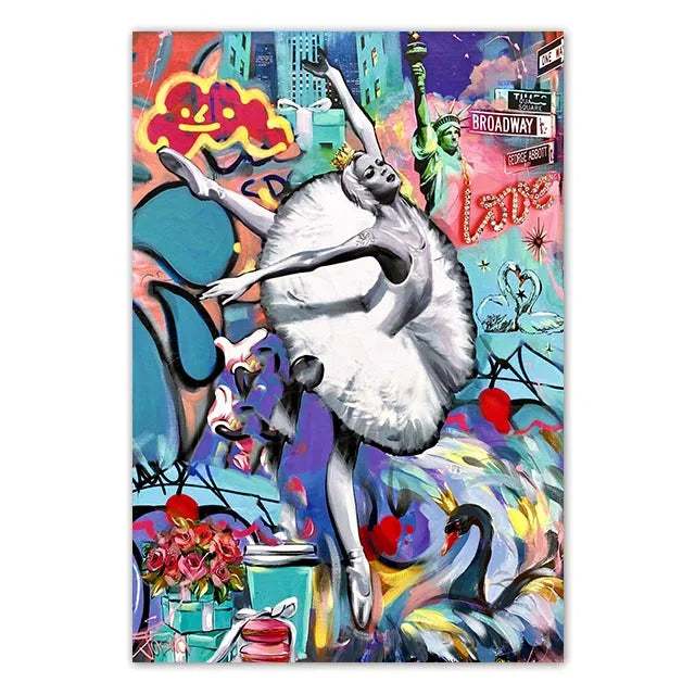 Graffiti Pop Art Poster