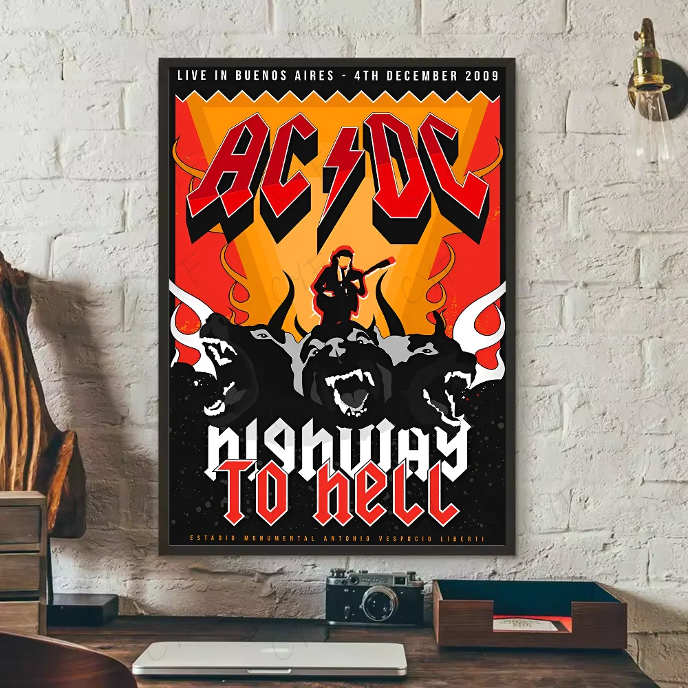 AC/DC Rock Band Poster