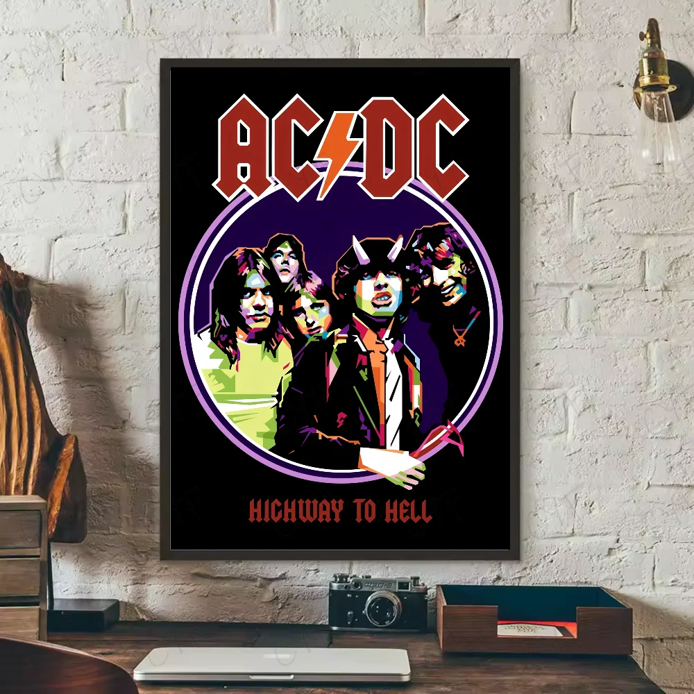 AC/DC Rock Band Poster