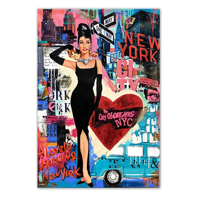 Graffiti Pop Art Poster
