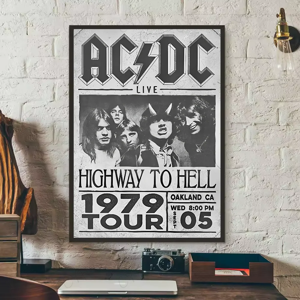 AC/DC Rock Band Poster