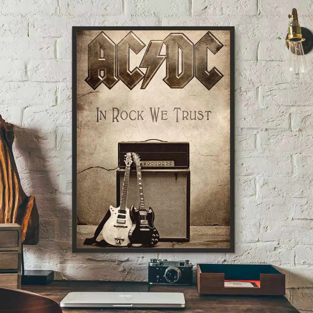 AC/DC Rock Band Poster