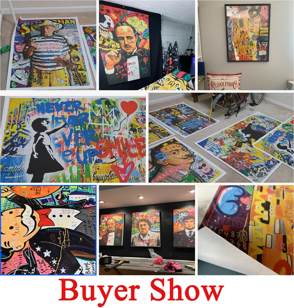 Graffiti Pop Art Poster