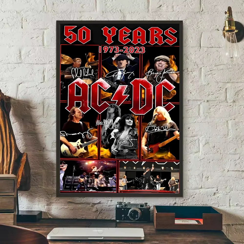 AC/DC Rock Band Poster