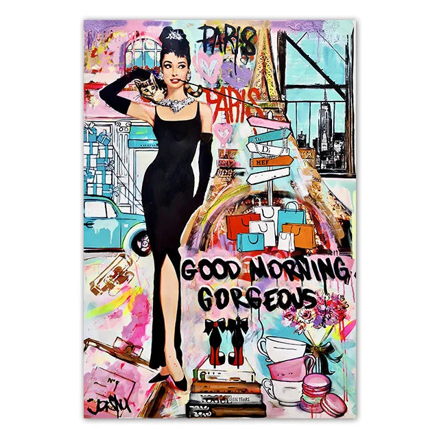 Graffiti Pop Art Poster