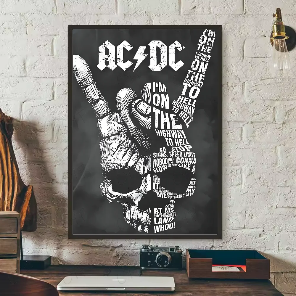 AC/DC Rock Band Poster