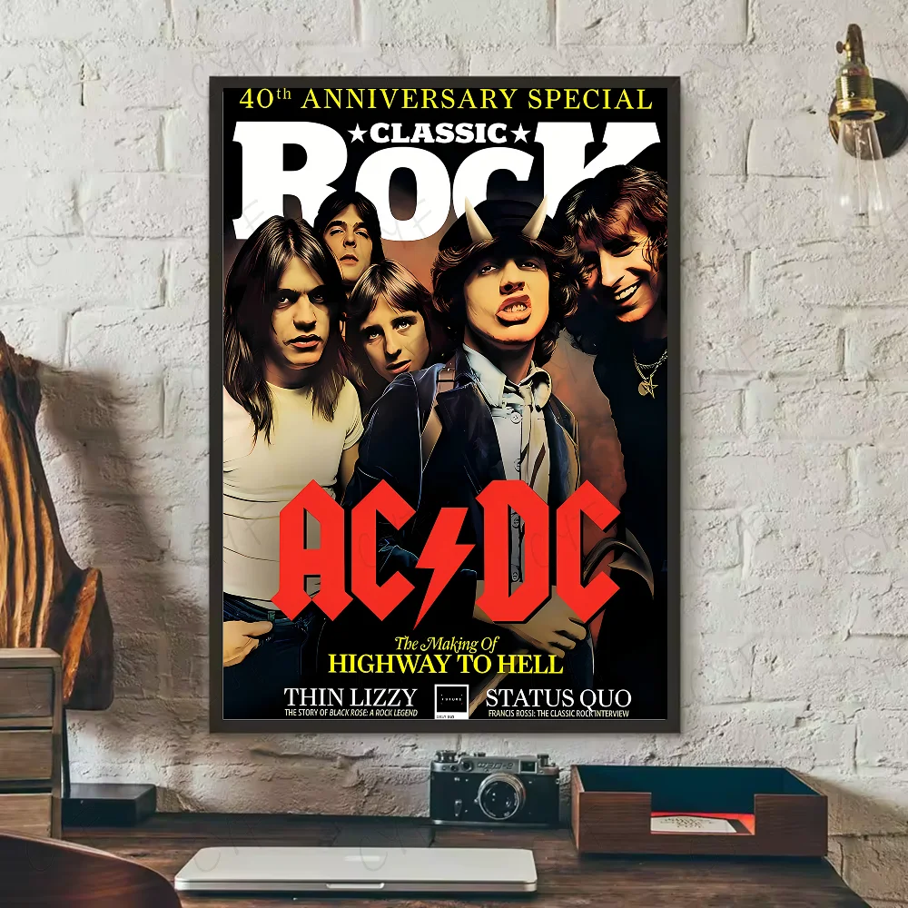 AC/DC Rock Band Poster