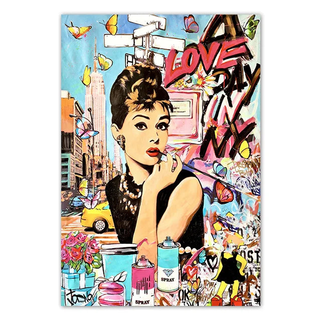 Graffiti Pop Art Poster