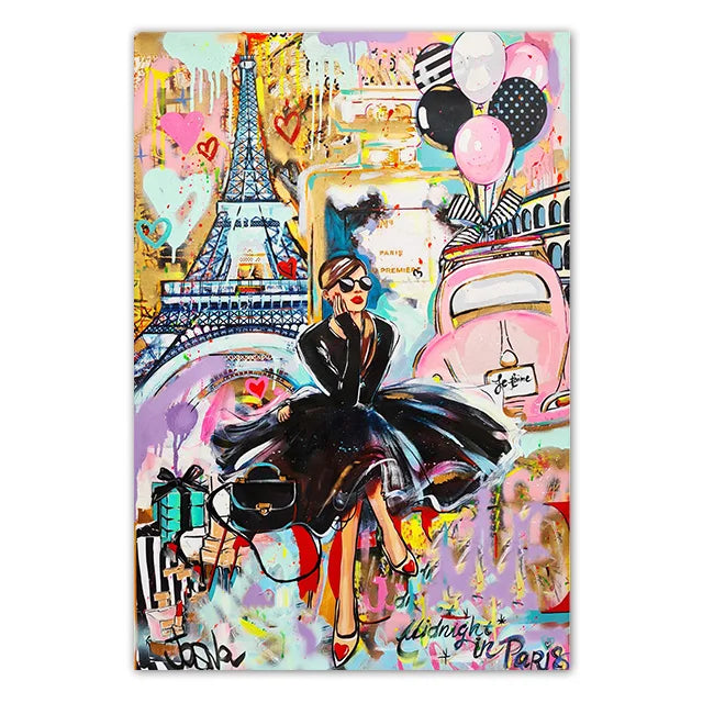 Graffiti Pop Art Poster