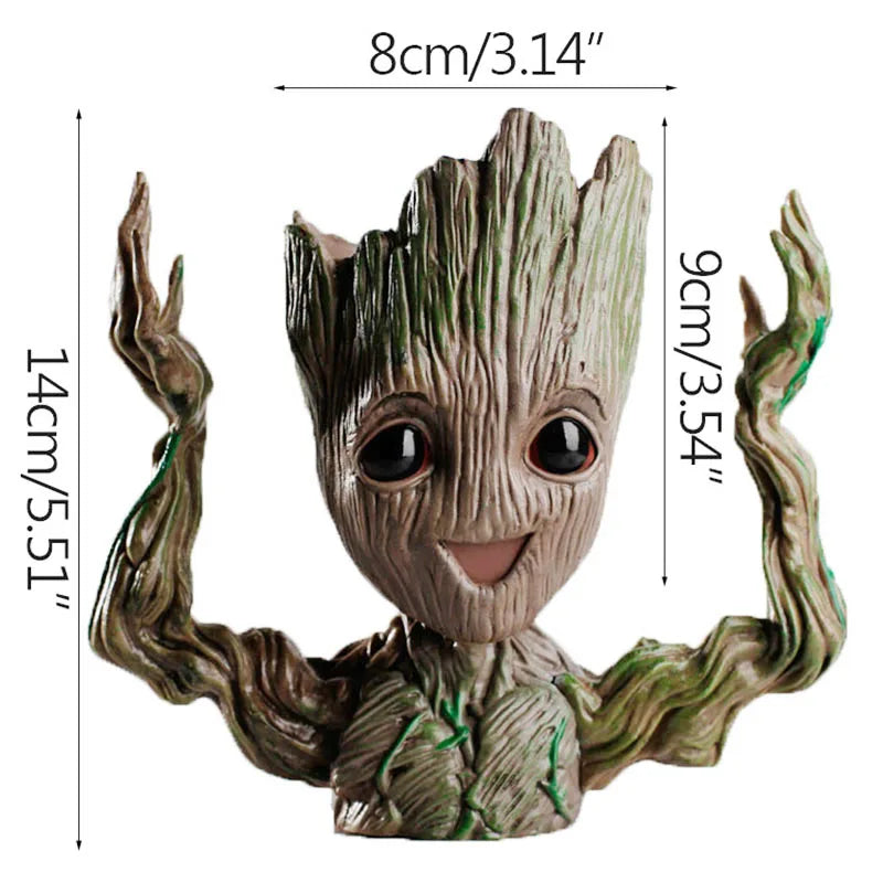 Groot Cartoon Kruka - Dekoration för Hem & Kontor