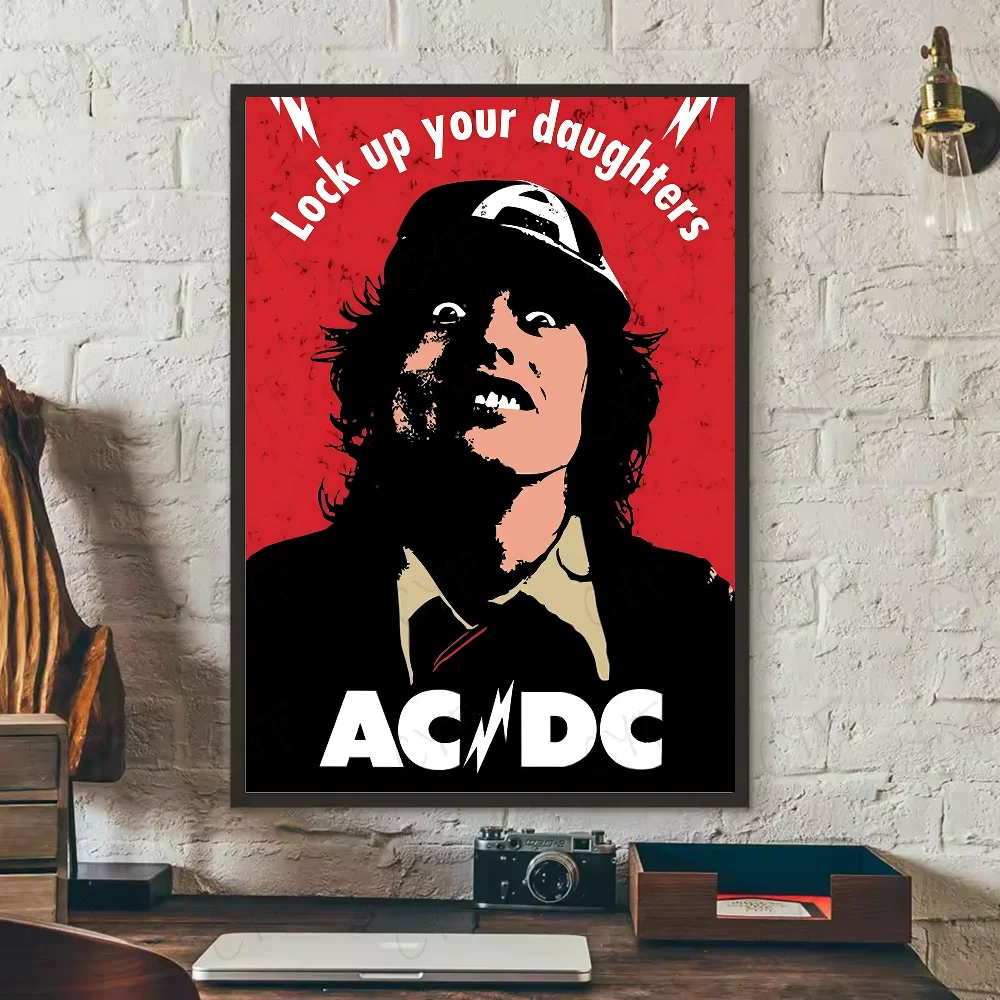 AC/DC Rock Band Poster