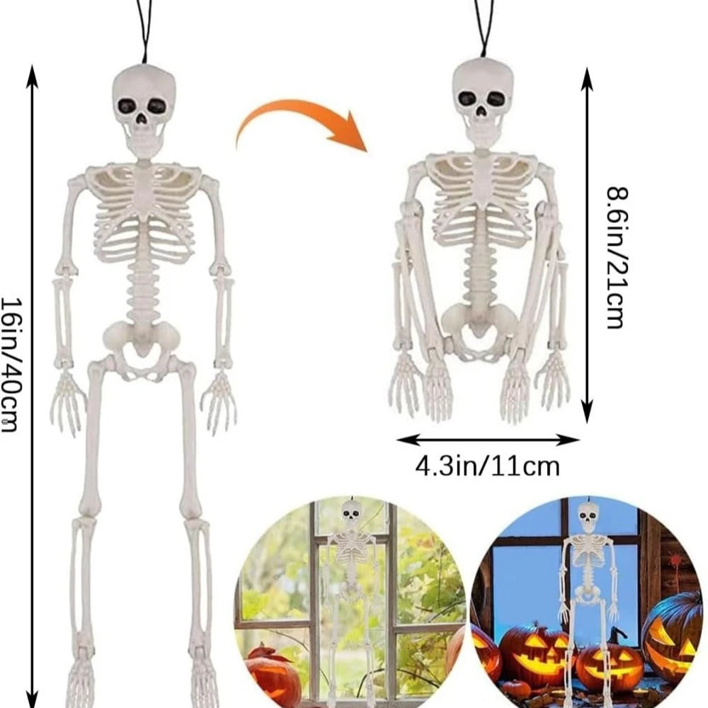 Halloween dekoration - häxkittel med dimma & LED-ljus