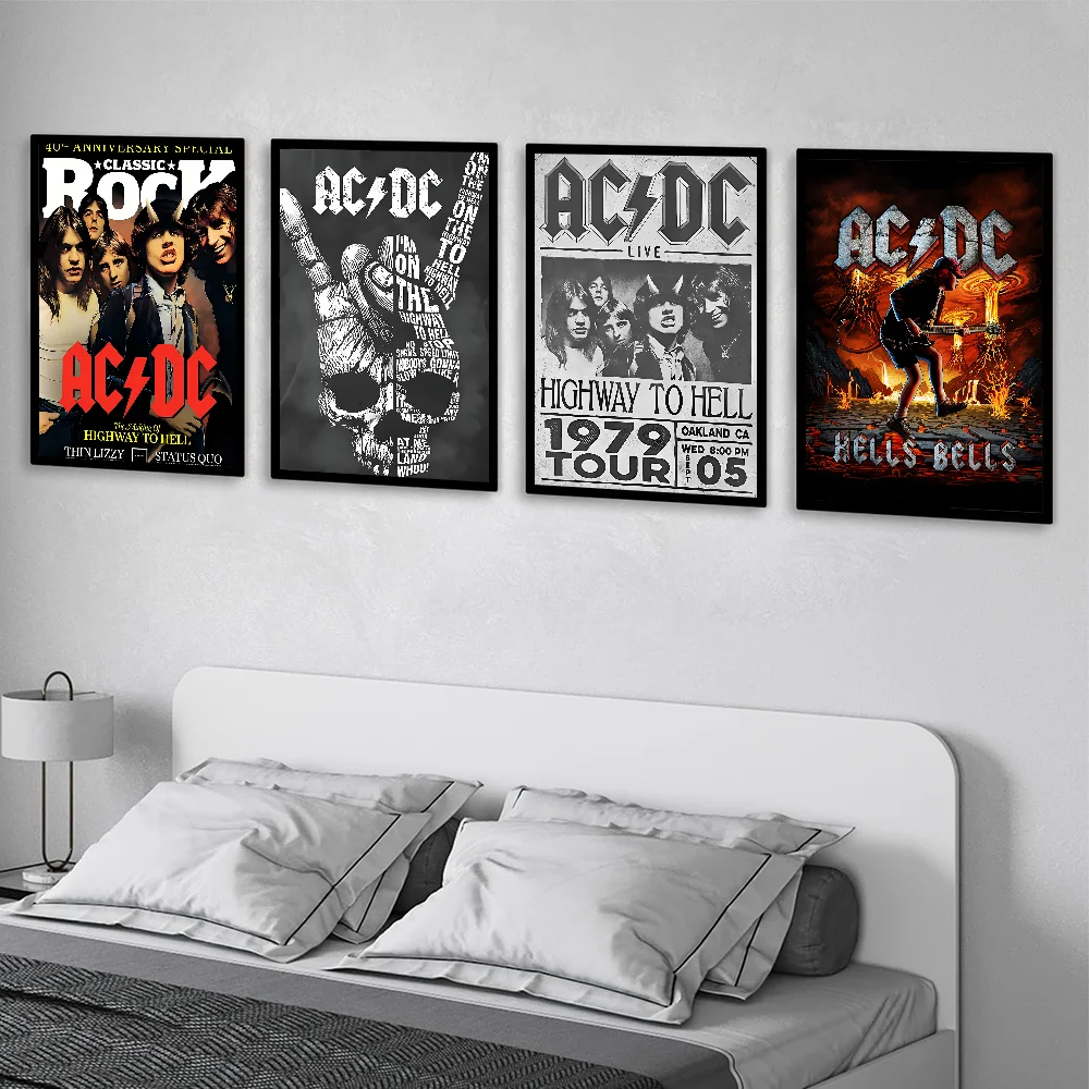 AC/DC Rock Band Poster