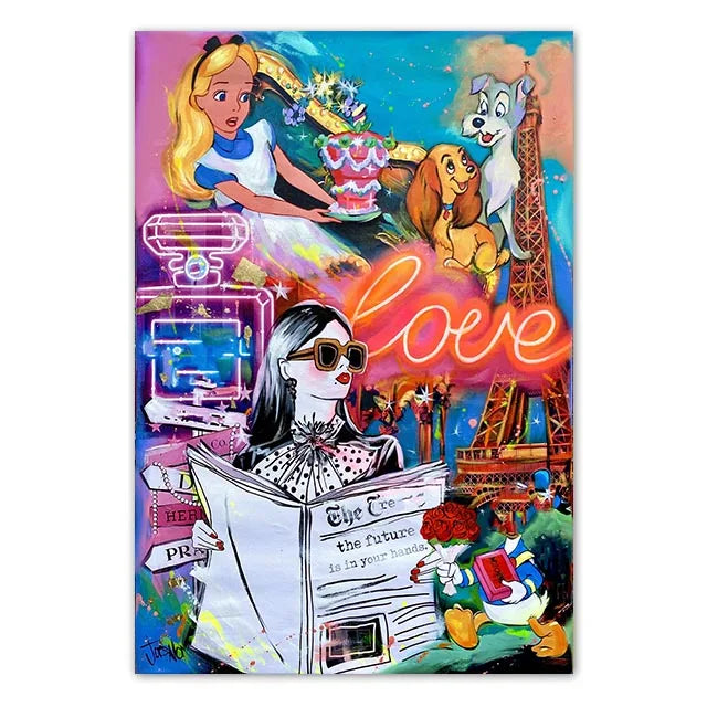 Graffiti Pop Art Poster