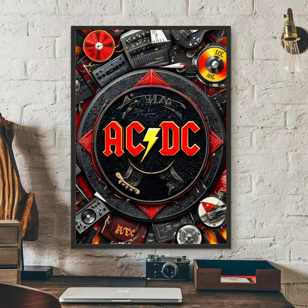 AC/DC Rock Band Poster