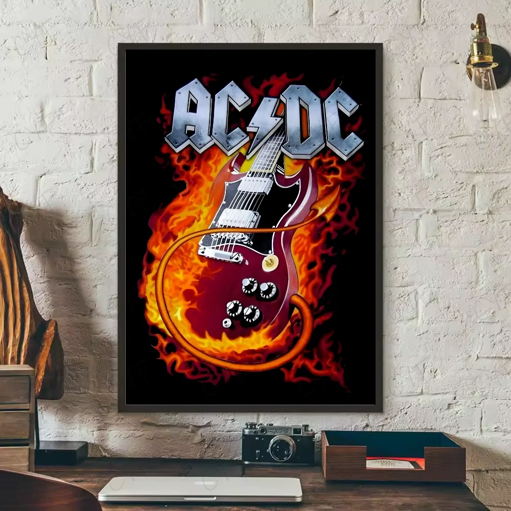 AC/DC Rock Band Poster