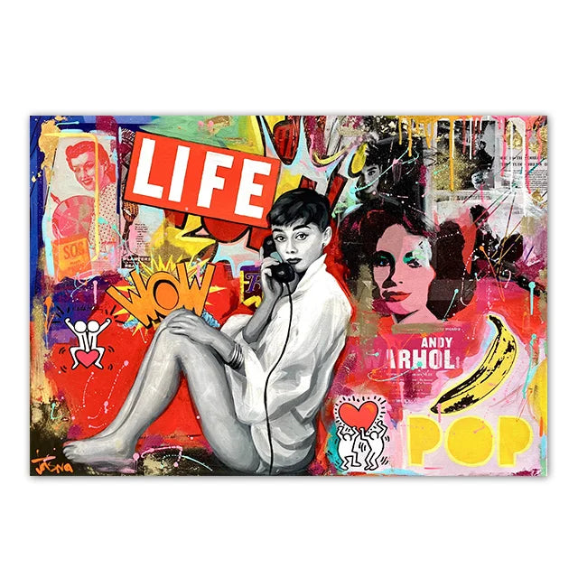 Graffiti Pop Art Poster