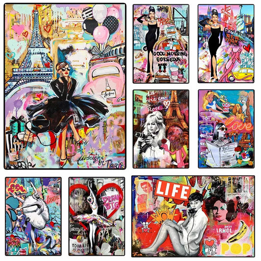 Graffiti Pop Art Poster