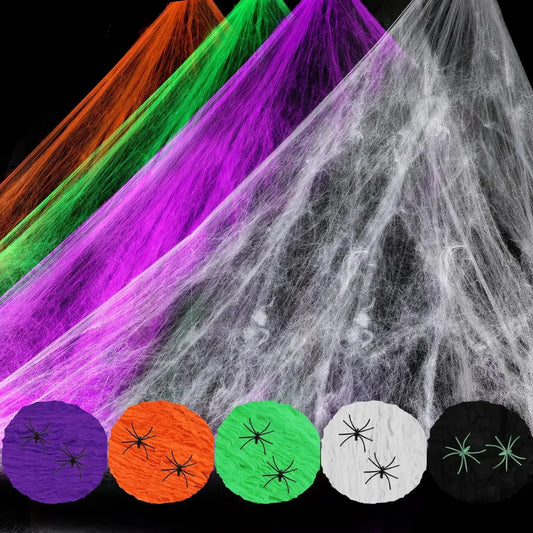 Halloween dekoration - spindelnät