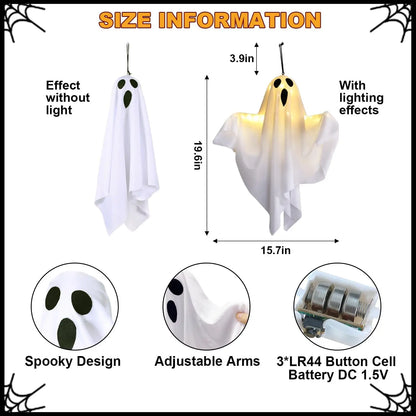 Halloween dekoration - Hängande spöke