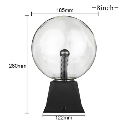 Magic Crystal Plasma Ball Lamp - Unik Dekoration & Rolig Gadget