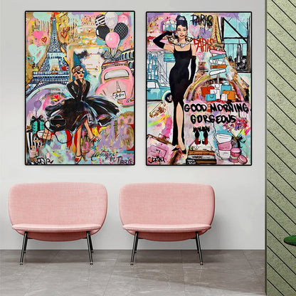 Graffiti Pop Art Poster