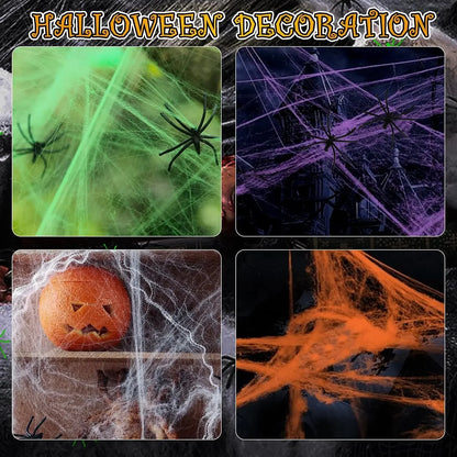 Halloween dekoration - spindelnät
