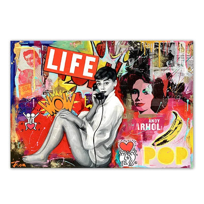 Graffiti Pop Art Poster